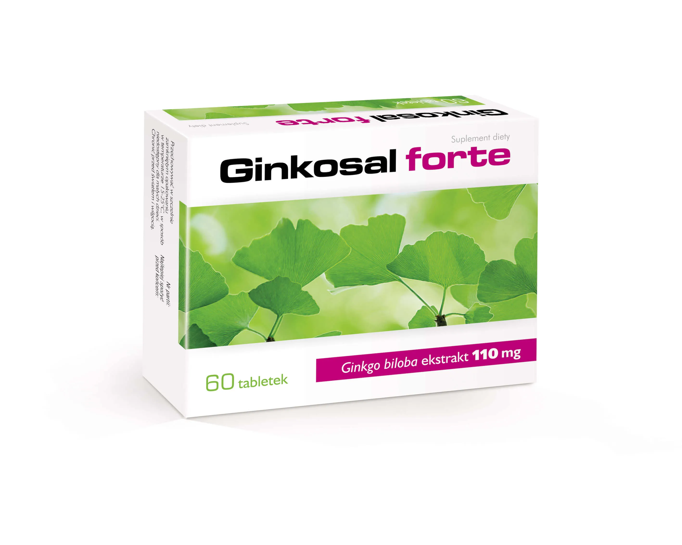 Ginkosal Forte, suplement diety, 60 tabletek