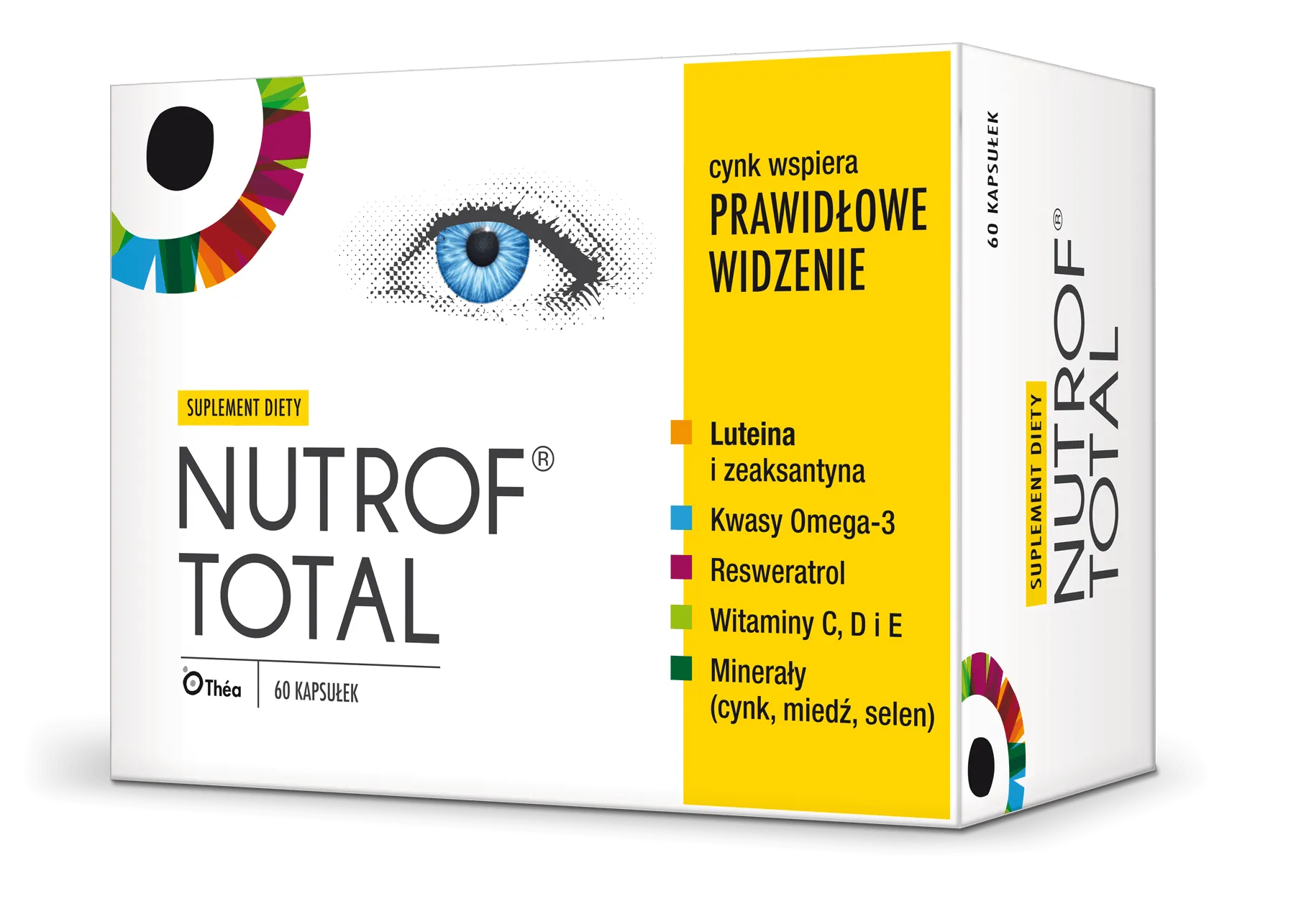 Nutrof Total z witaminą D3, 60 kapsułek