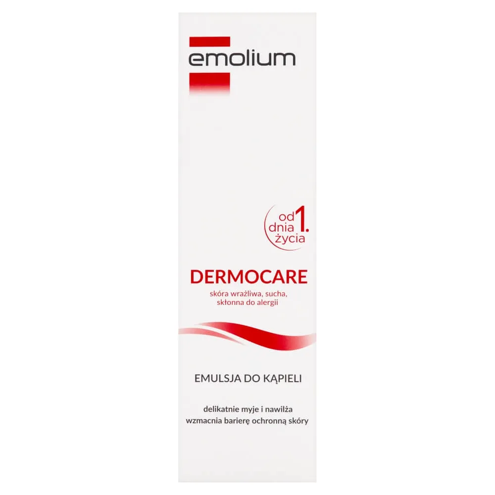 Emolium Dermocare, emulsja do kąpieli, 200 ml