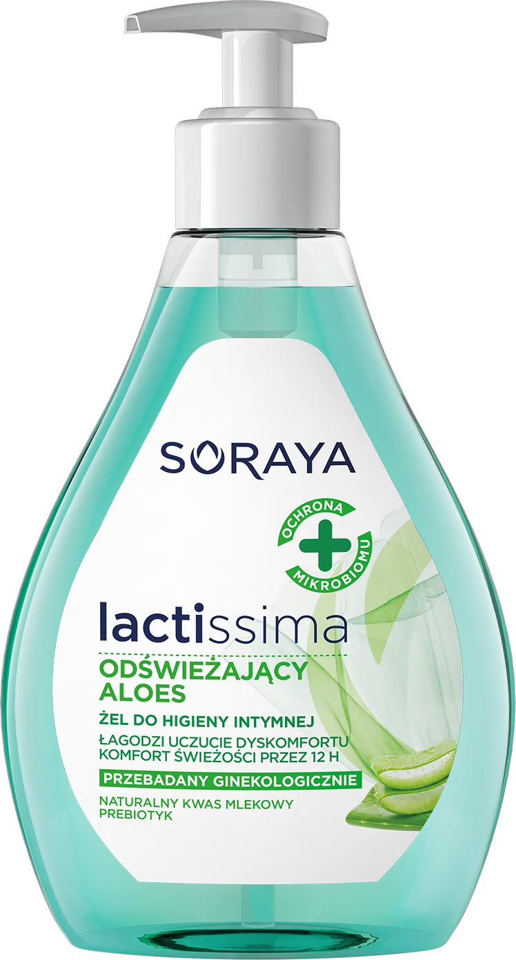 Soraya Lactissima Świeżość aloesowy żel do higieny intymnej, 300 ml