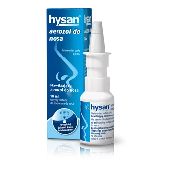 Hysan, nawilżający aerozol do nosa, 20 ml 