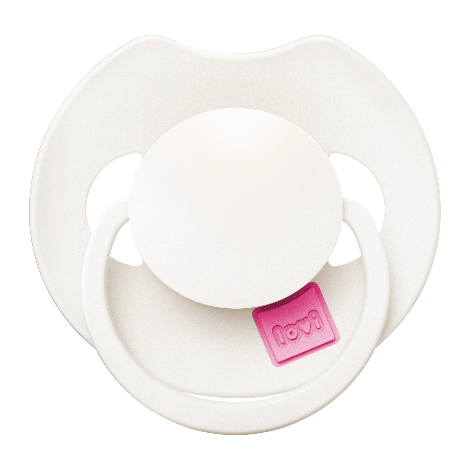 Lovi Prime smoczek silikonowy dynamiczny 0-6 m Rose/Rose Cream 34/454, 2 sztuki