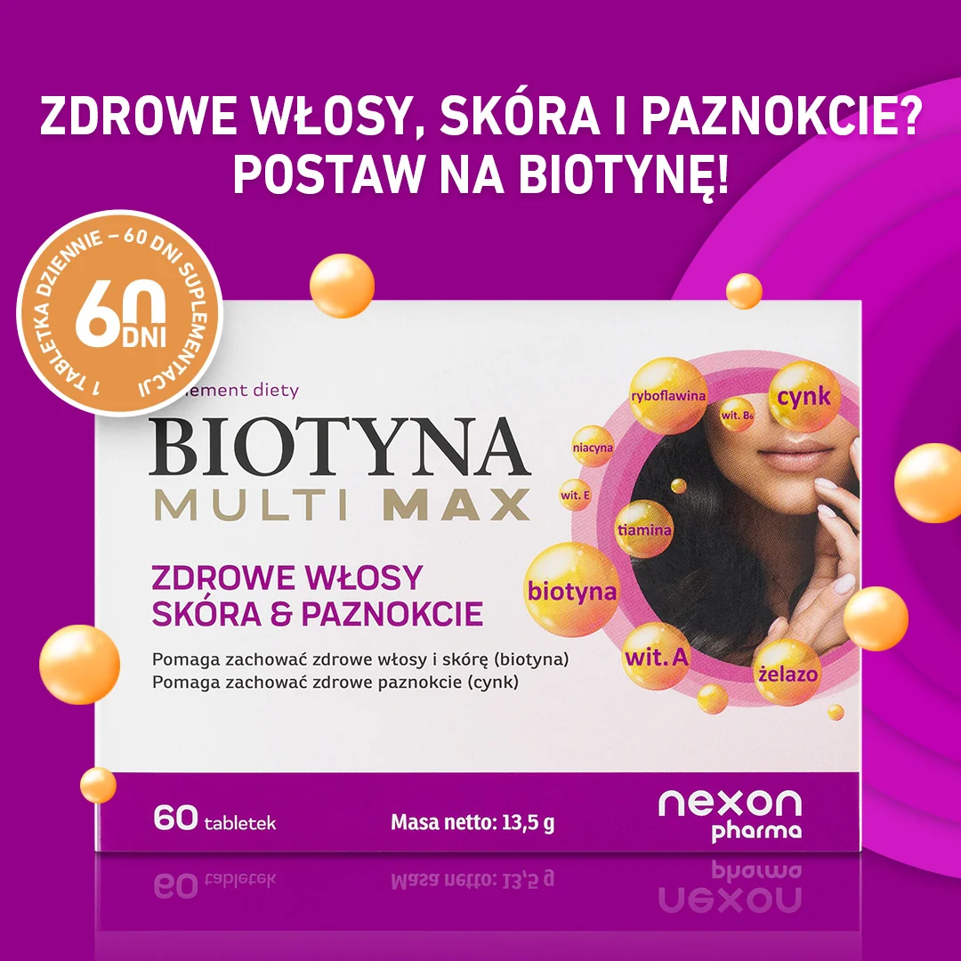 Biotyna Multi Max 60 tabletek