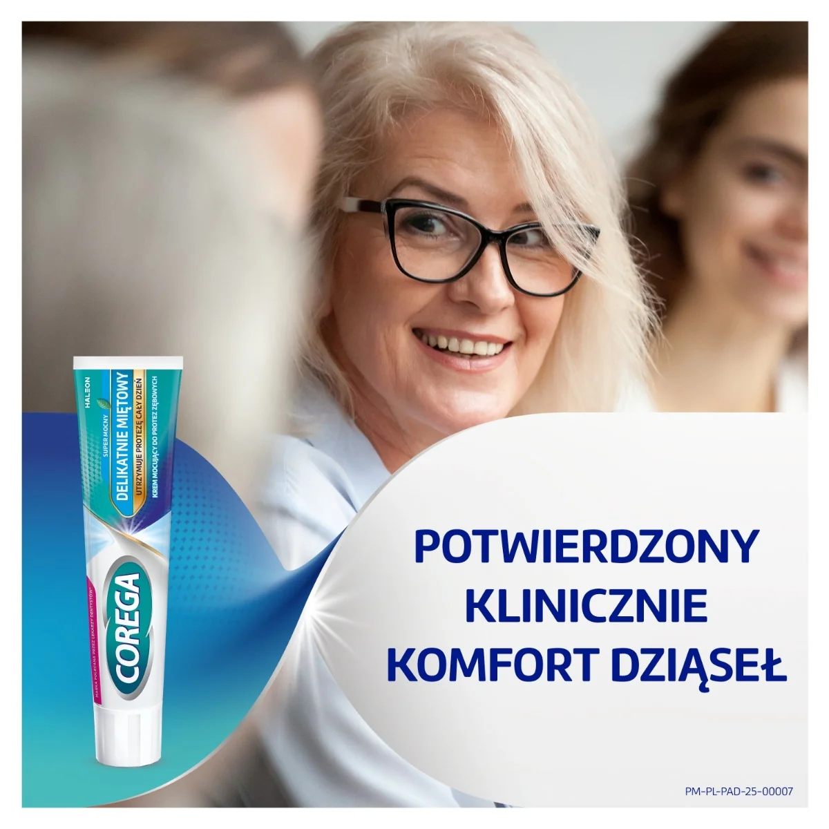 Corega Super Mocny XL krem mocujący do protez zębowych, smak delikatnie miętowy, 70 g