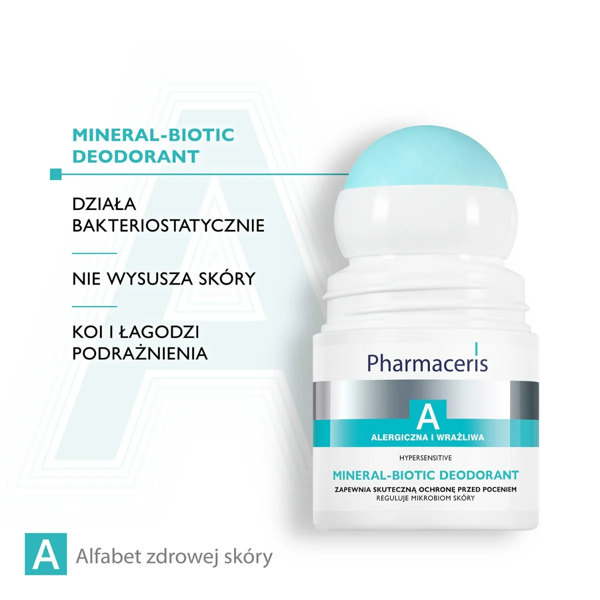 Pharmaceris A Mineral Biotic Deodorant dezodorant, 50 ml