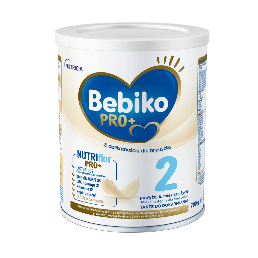 Bebiko Pro+ 2 mleko następne dla dzieci powyżej 6 miesiąca, 700 g