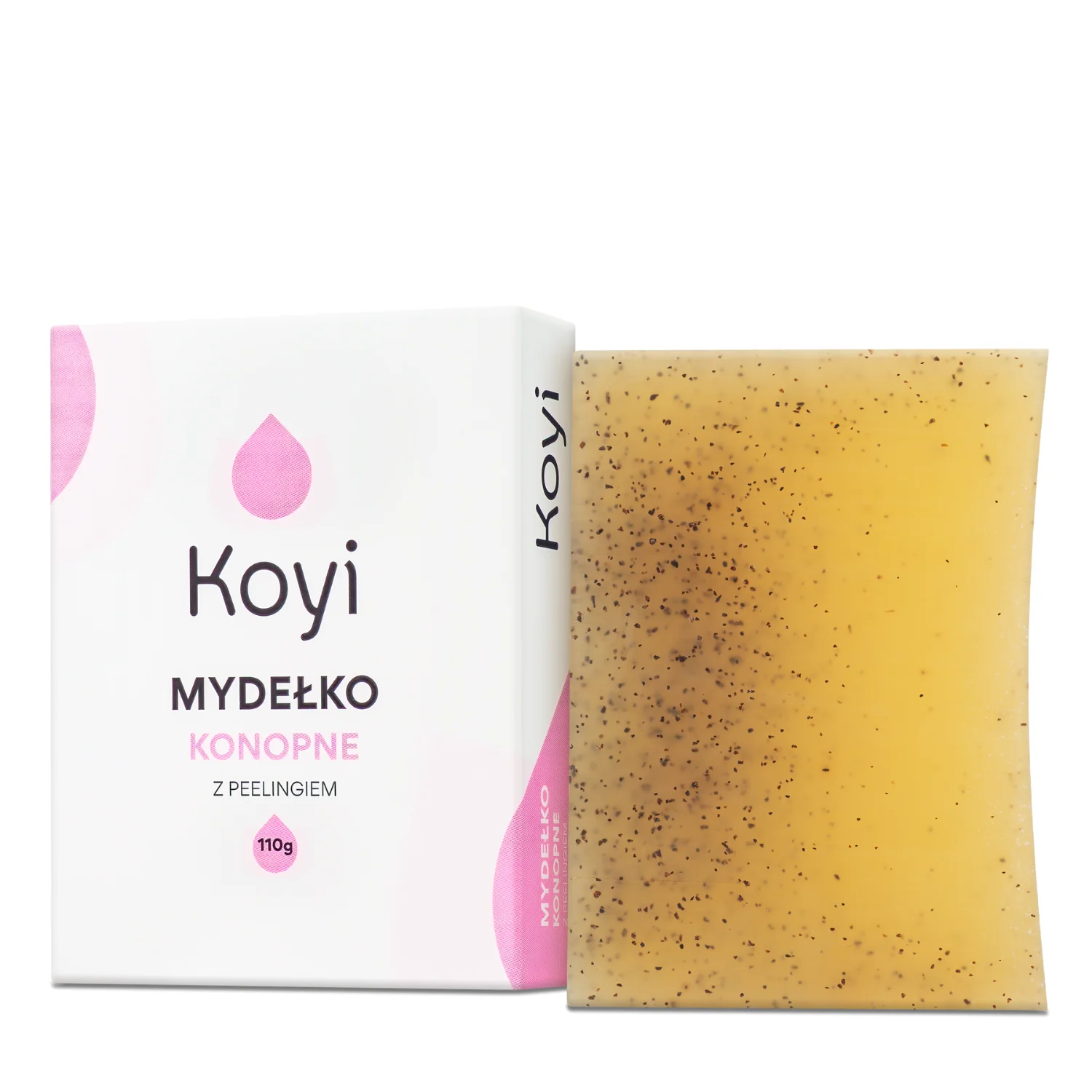 Koyi Mydełko konopne z peelingiem 110 g