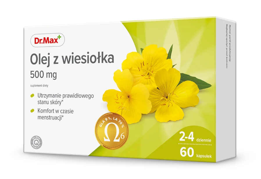 Dr.Max Olej z wiesiołka 60 kapsułek