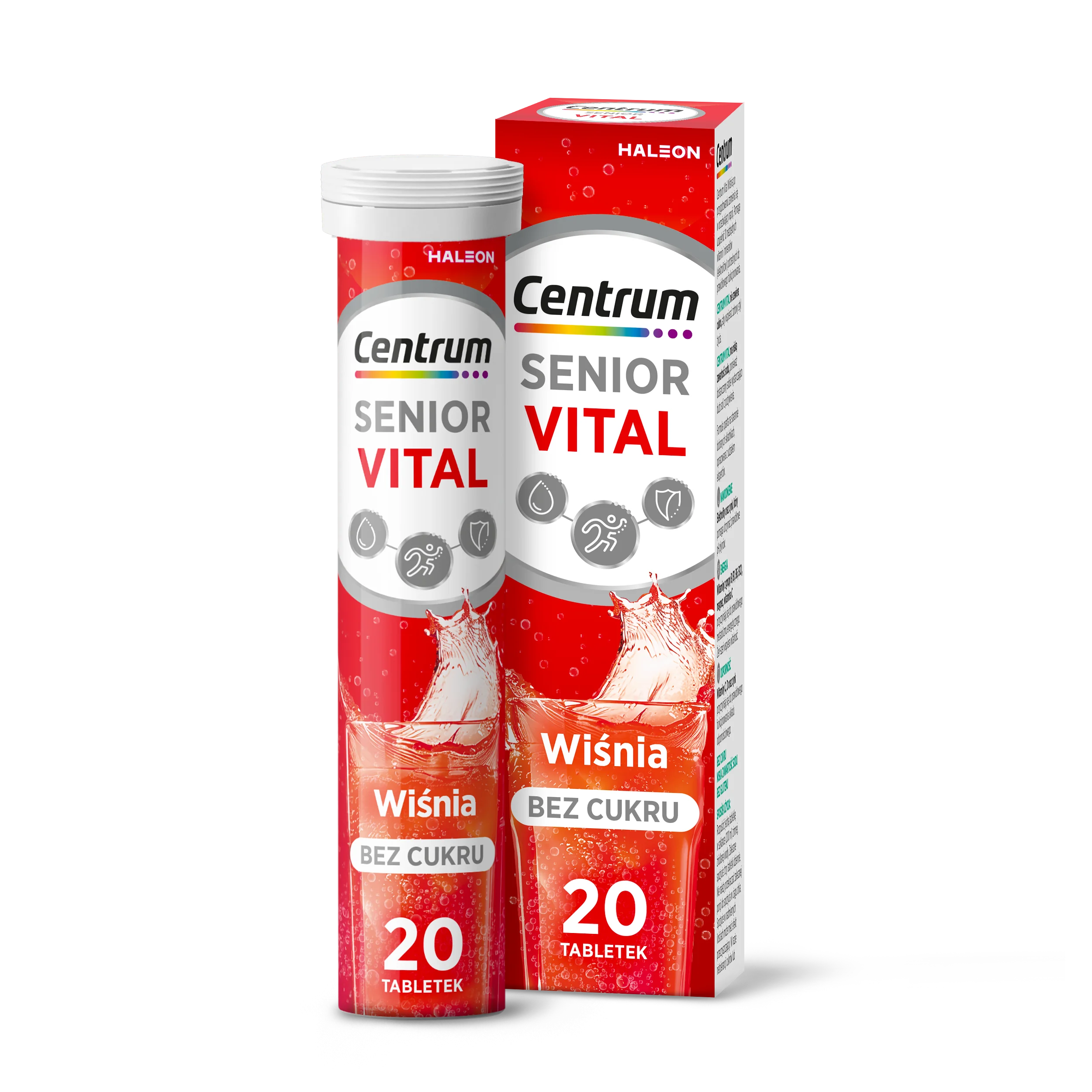 Centrum Vital Senior 20 tabletek musujących