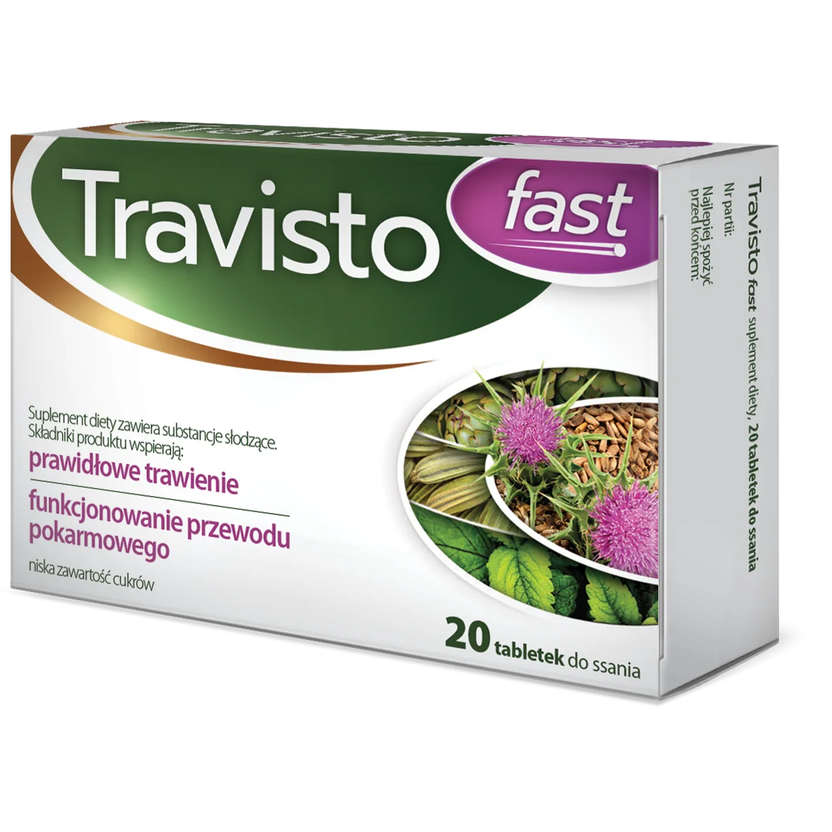 Travisto Fast 20 tabletek do ssania