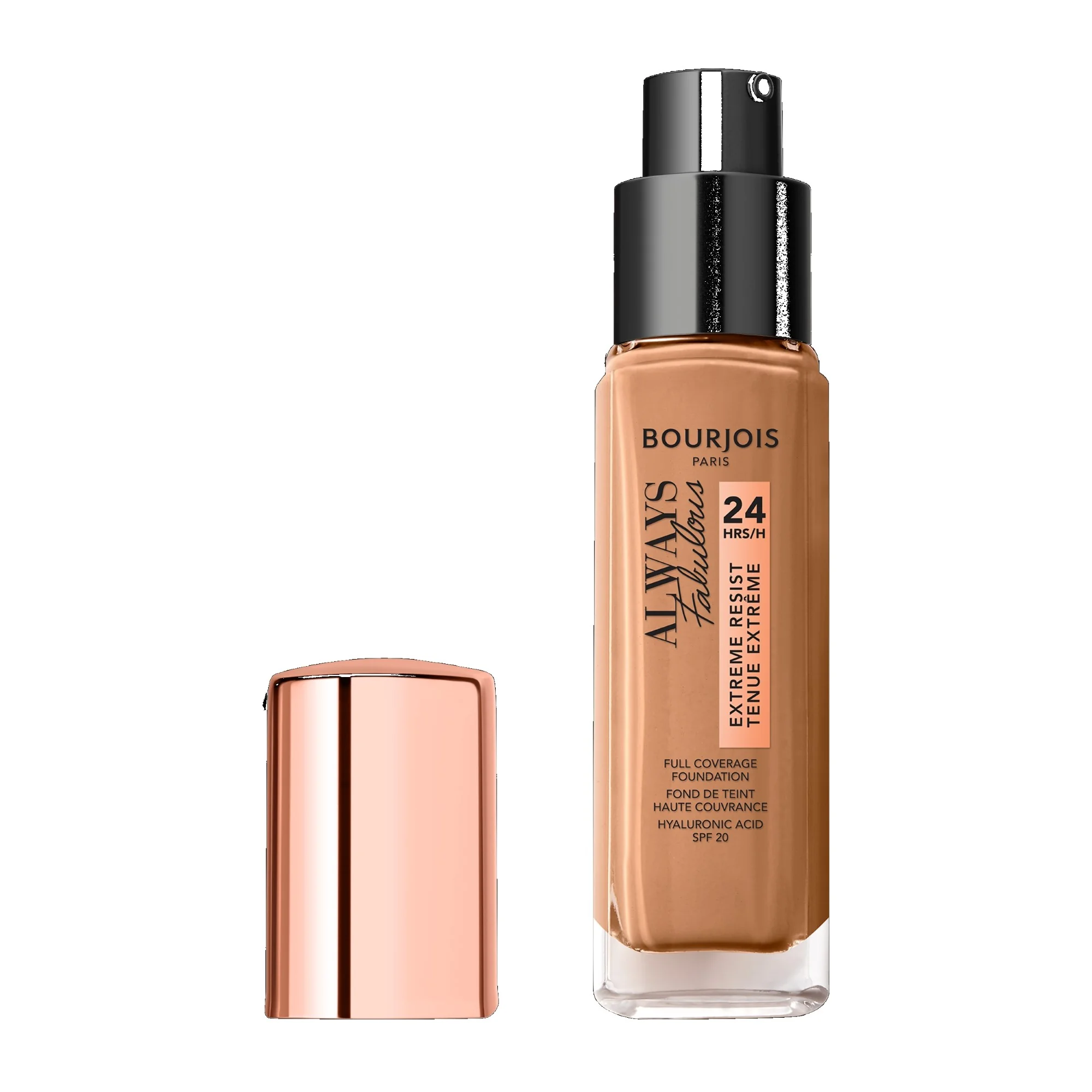 Bourjois Always Fabulous podkład do twarzy, kryjący, SPF 20, nr 420 Light Sand, 30 ml