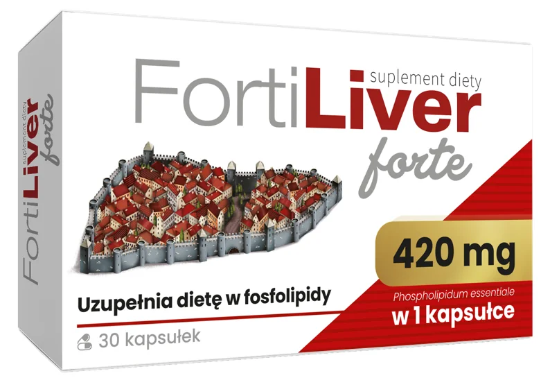 FortiLiver Forte 420 mg, 30 kapsułek