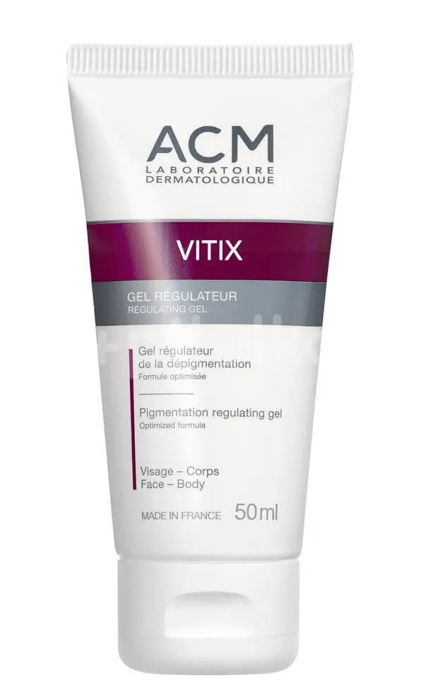 ACM Vitix, żel pielęgnacyjny do skóry depigmentacyjnej, 50 ml