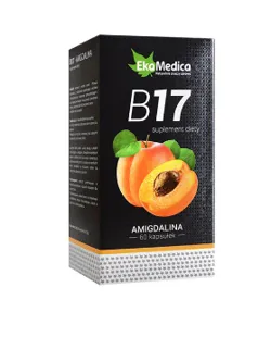 Amigdalina B17, suplement diety, 60 kapsułek