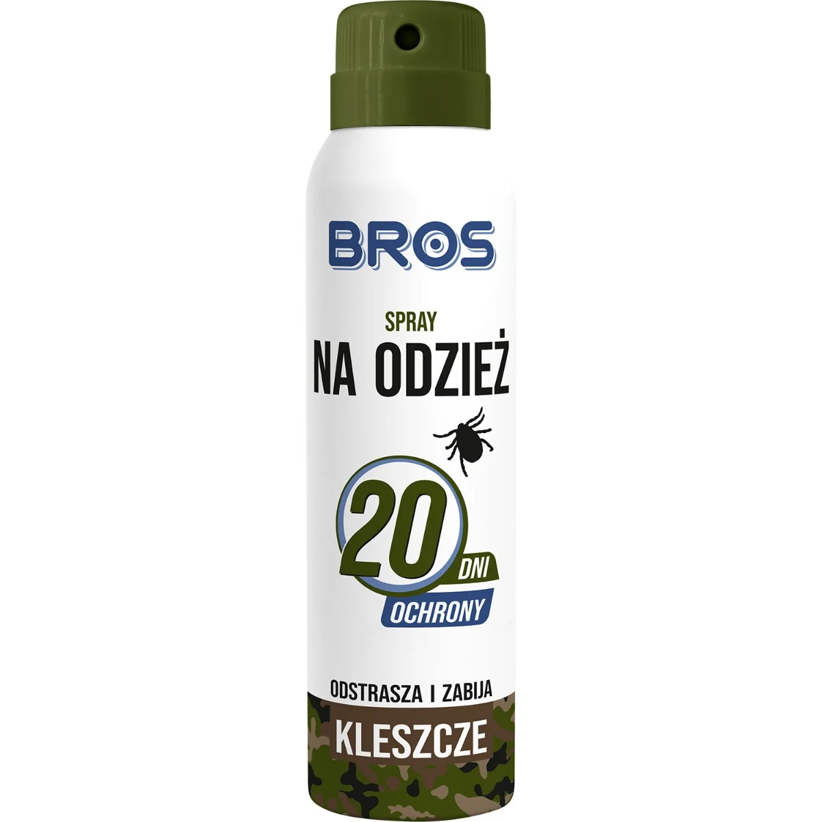 BROS Spray na odzież – odstrasza i zabija klesze, 90 ml