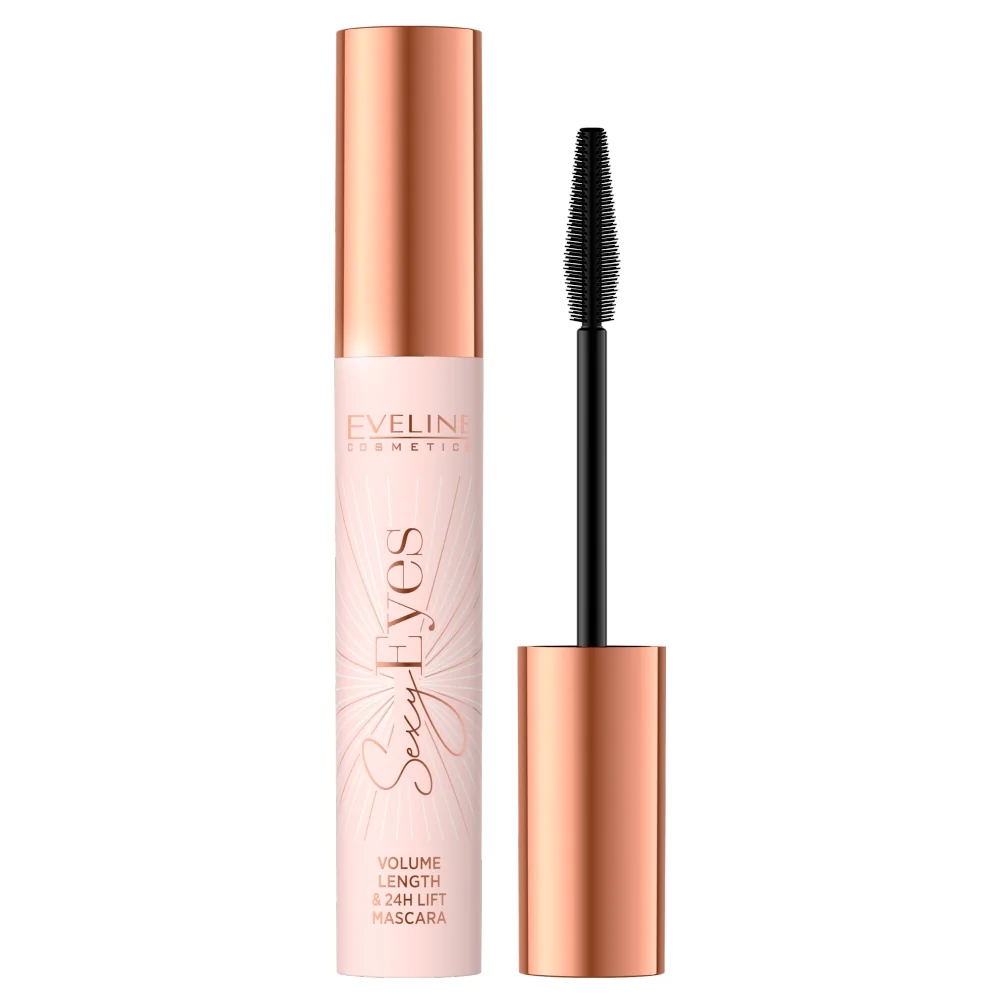 Eveline Cosmetics Sexy Eyes pogrubiająco-wydłużająco-liftingujący tusz do rzęs, 8 ml