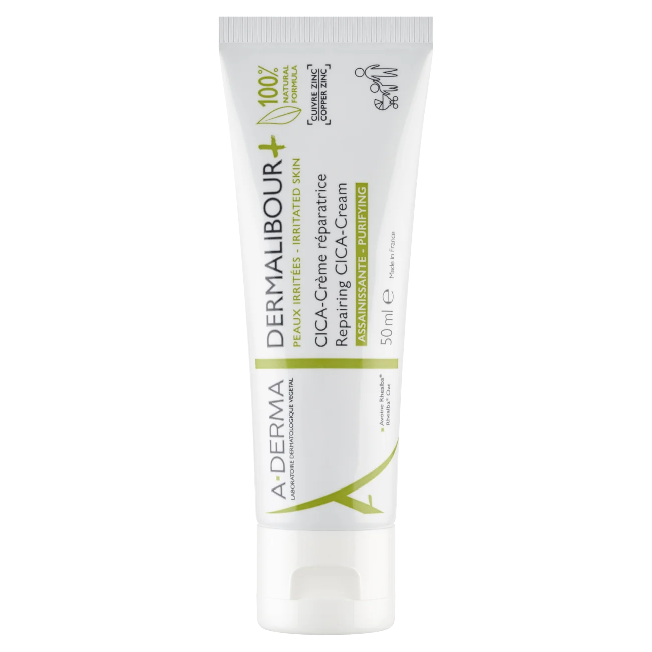 A-Derma Dermalibour+ Cica krem regenerujący, 50 ml