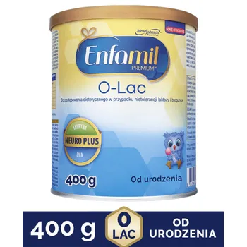 Enfamil O-Lac mleko bez laktozy dla niemowląt, 400 g 