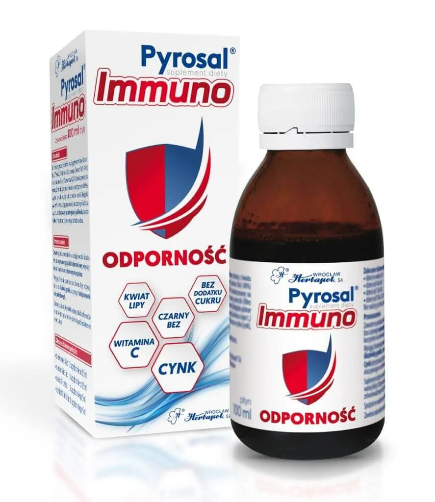 Pyrosal Immuno, suplement diety, 100 ml