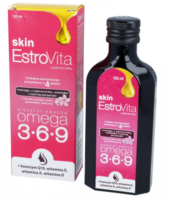 EstroVita Skin Sakura o smaku kwiatu wiśni japońskiej, 150 ml