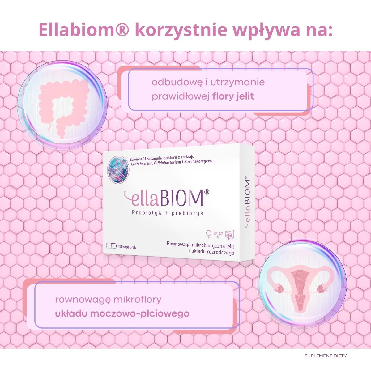 Ellabiom 10 kapsułek