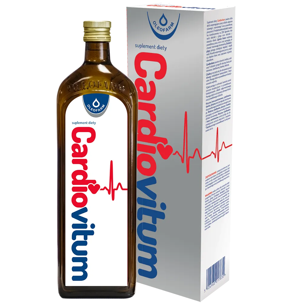 Oleofarm Cardiovitum, suplement diety, płyn, 1000 ml
