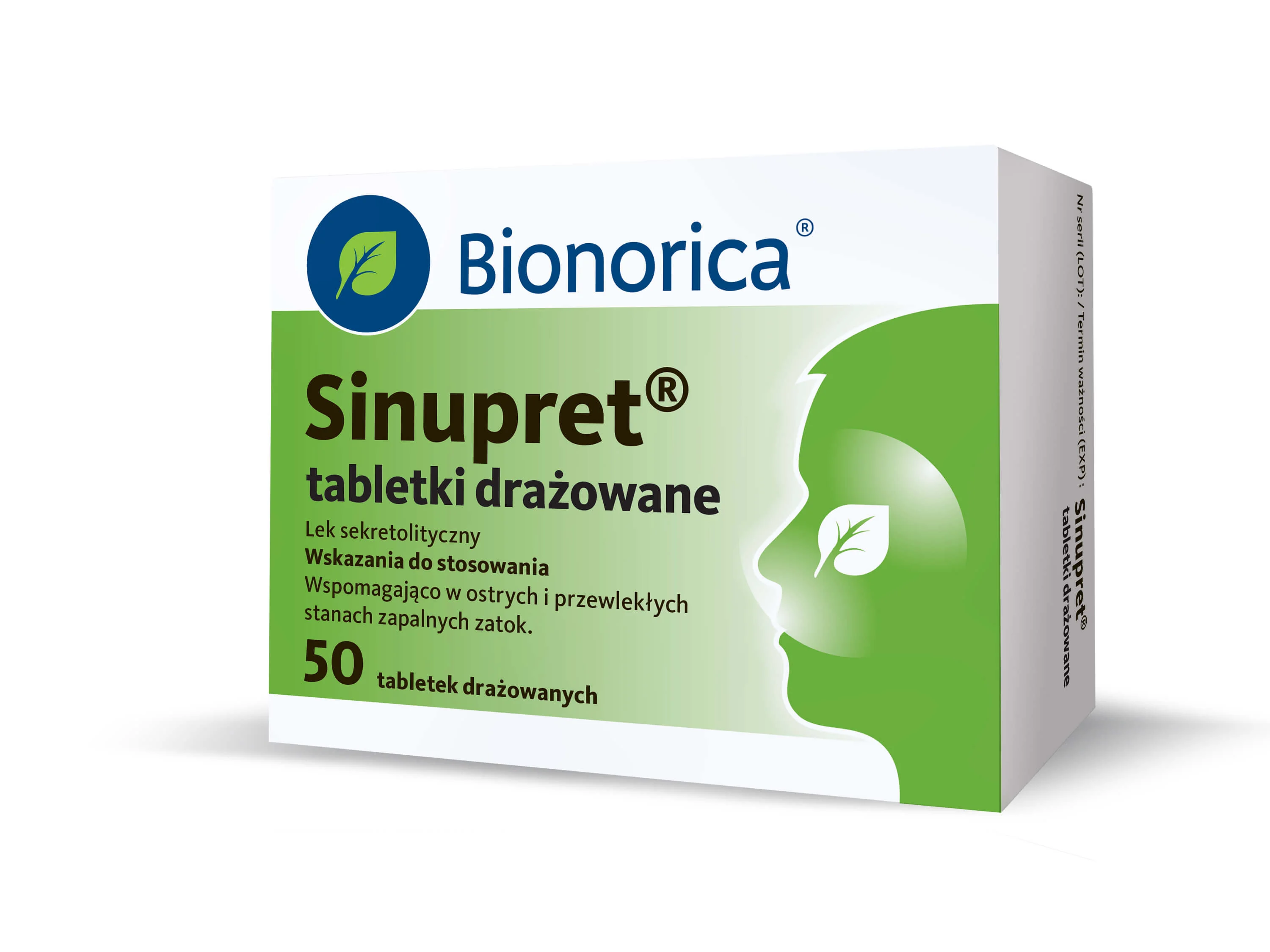 Sinupret 50 tabletek drażowanych