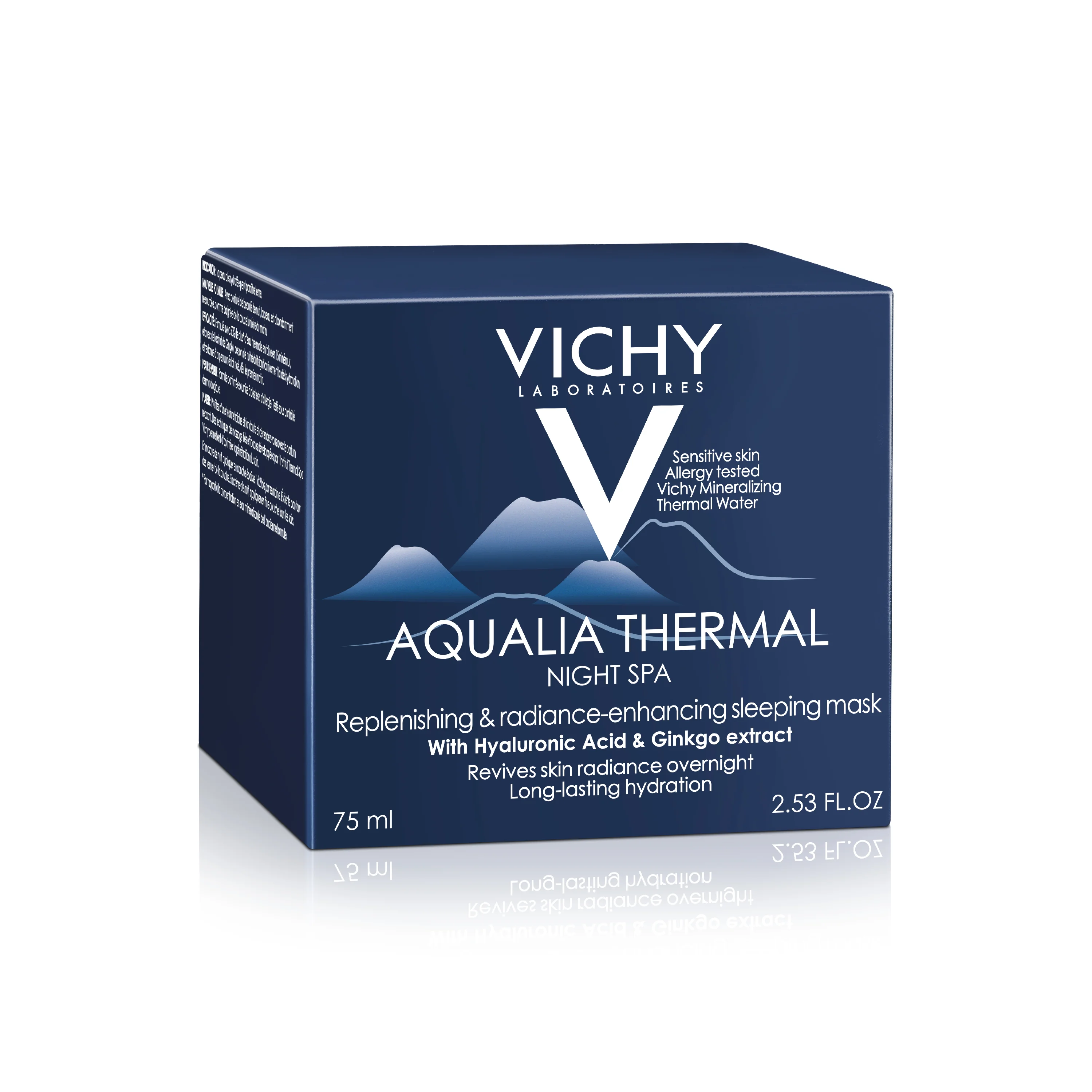 Vichy Aqualia Thermal Spa żel-krem na noc przeciw objawom zmęczenia, 75 ml