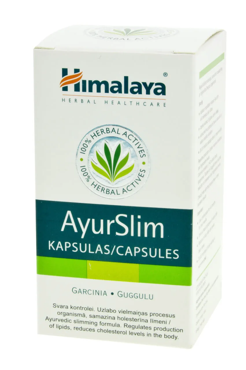 Himalaya Ayurslim, suplement diety, 60 kapsułek