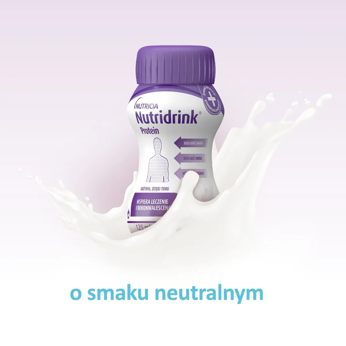 Nutridrink Protein, o smaku neutralnym, 4x125 ml 