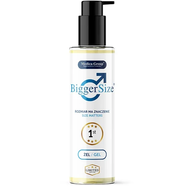 BiggerSize żel intymny dla mężczyzn, 150 ml