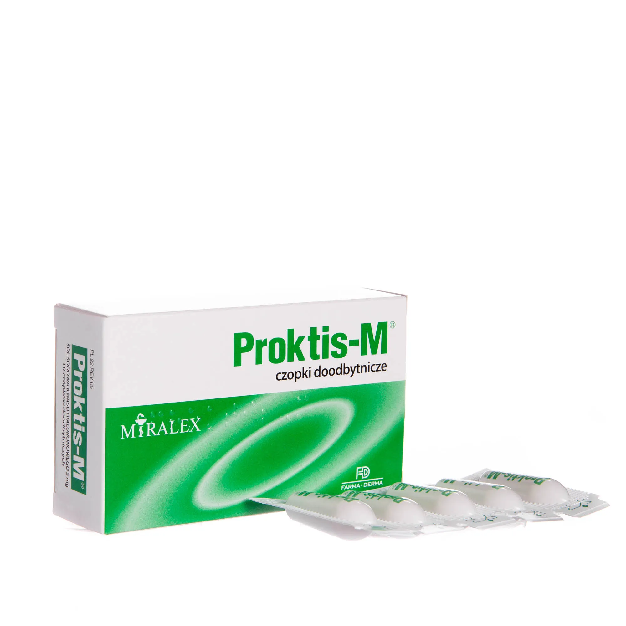 Proktis-M, czopki, 10 sztuk