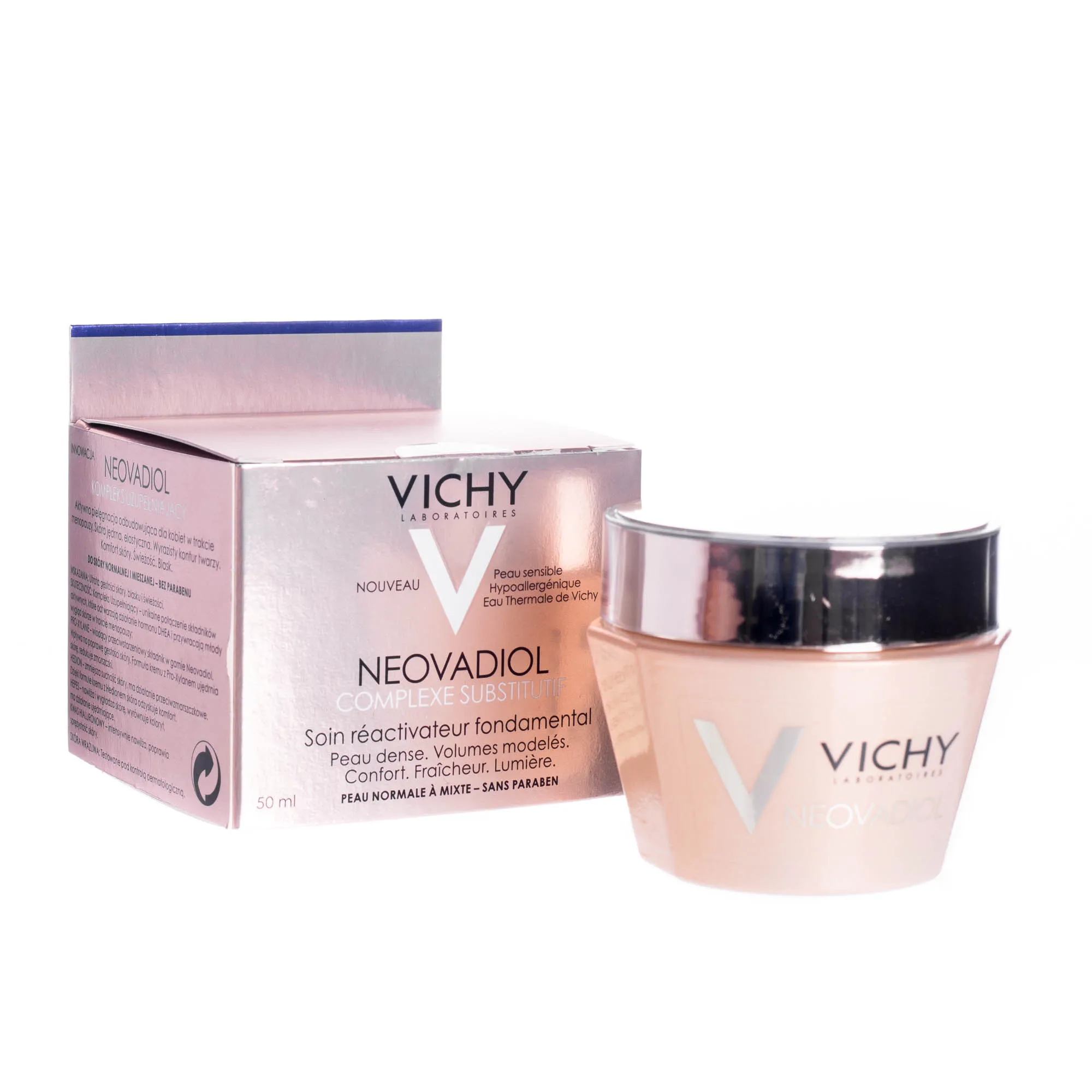 Vichy Laboratories Neovadiol Kompleks uzupełniający, aktywna pielęgnacja odbudowująca, do skóry normalnej i mieszanej, 50 ml 