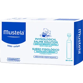 Mustela, serum fizjologiczne NaCl 0,9%, 20 ampułek po 5 ml 