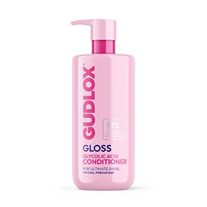 Gudlox Gloss odżywka nadająca włosom blask z kwasem glikolowym, 400 ml