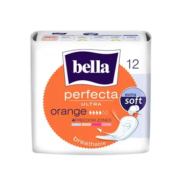 Bella Perfecta Ultra Orange, podpaski, 12 sztuk 