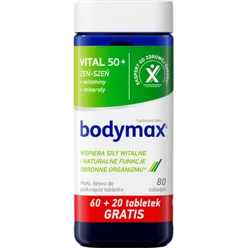 Bodymax Vital 50+, suplement diety, 60 + 20 tabletek 