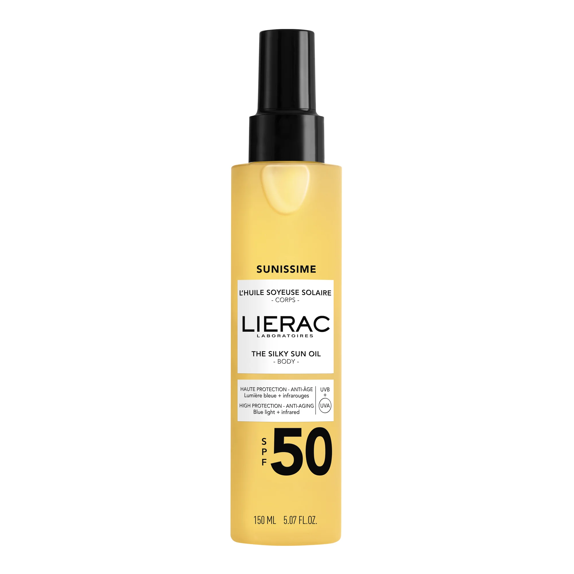 Lierac Sunissime olejek do ciała SPF 50, 150 ml