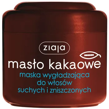 Ziaja Masło Kakaowe, wygładzająca maska do włosów, 200 ml 