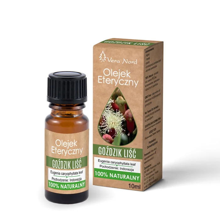 Vera Nord Olejek eteryczny goździk liść, 10 ml