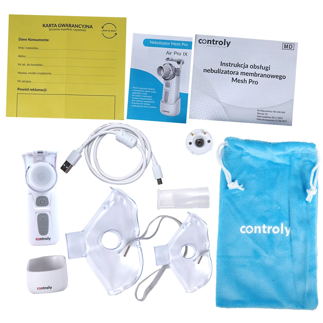 Controly Nebulizator membranowy Mesh Pro 1 sztuka