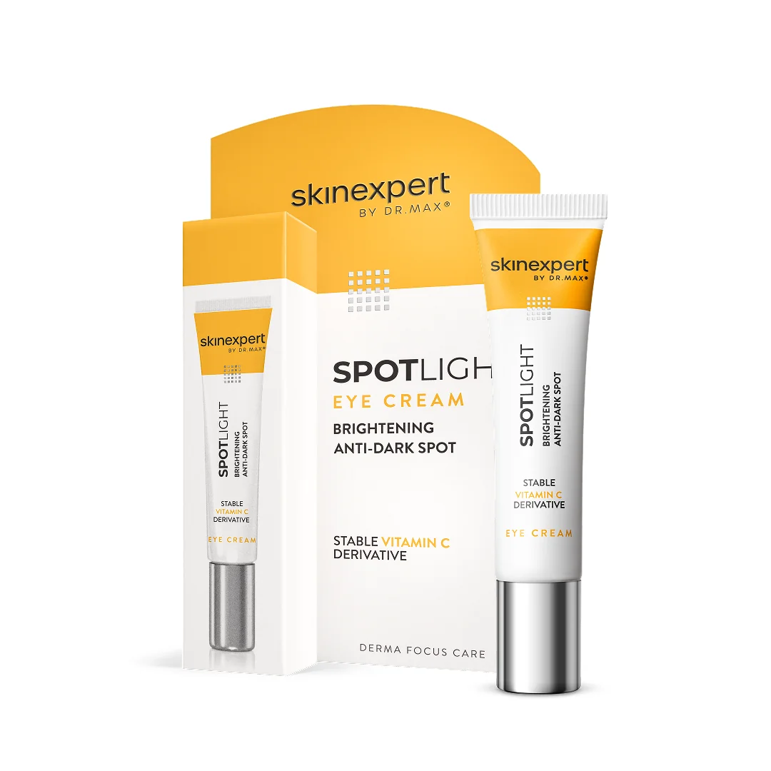 Skinexpert by Dr. Max® SpotLight Eye cream Rozświetlający krem pod oczy, 15 ml