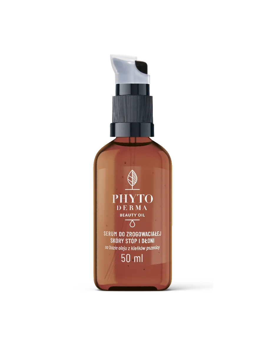PhytoDerma Beauty Oil serum do zrogowaciałej skóry stóp i dłoni, 50 ml