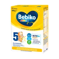 Bebiko Junior 5 Odżywcza formuła na bazie mleka dla przedszkolaka, 600 g