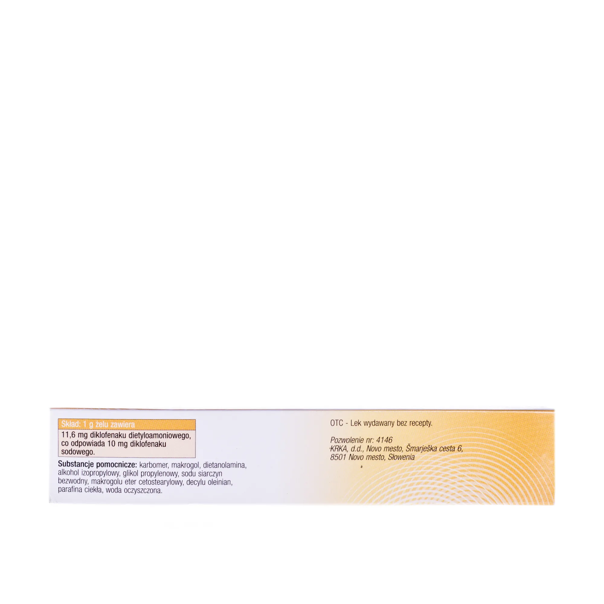 Naklofen Top, lek przeciwbólowy w żelu, 60 g 