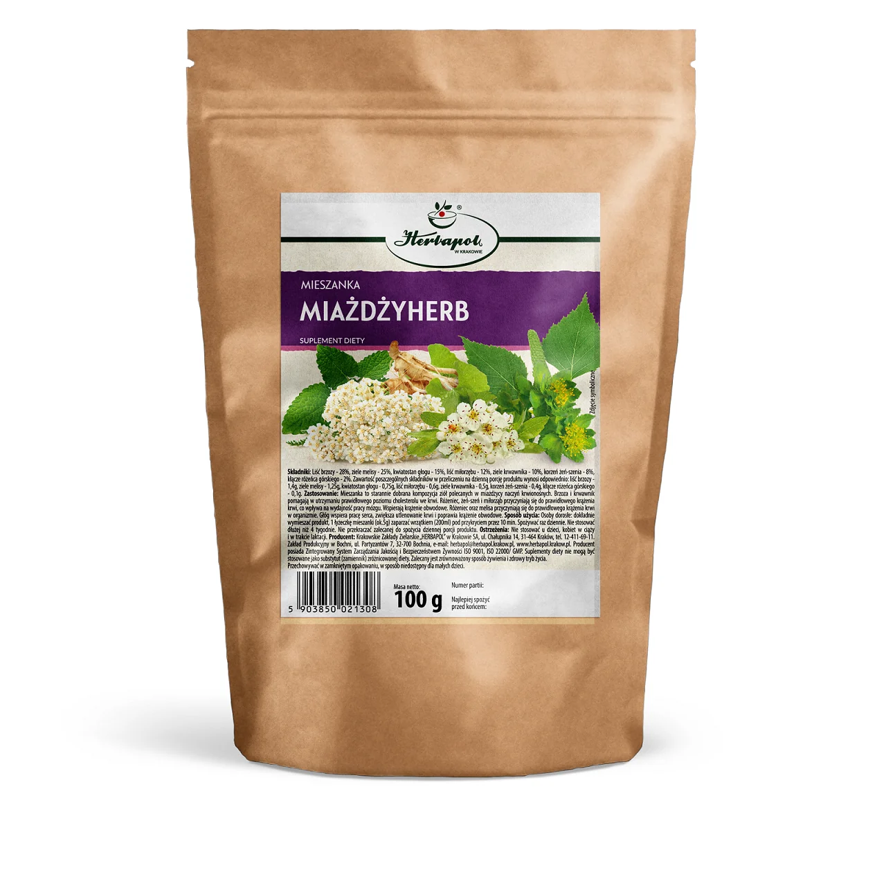 Herbapol Mieszanka MIAŻDŻYHERB 100 g