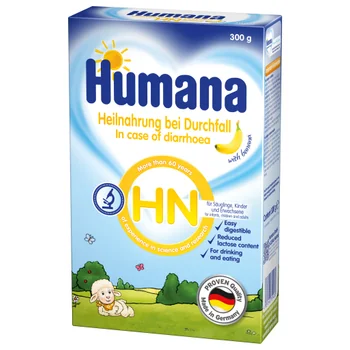 Humana HN dietetyczny środek spożywczy specjalnego przeznaczenia medycznego z bananami, 300 g