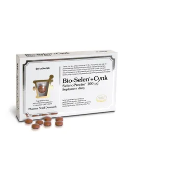 Bio-Selen + Cynk, suplement diety, 60 tabletek 