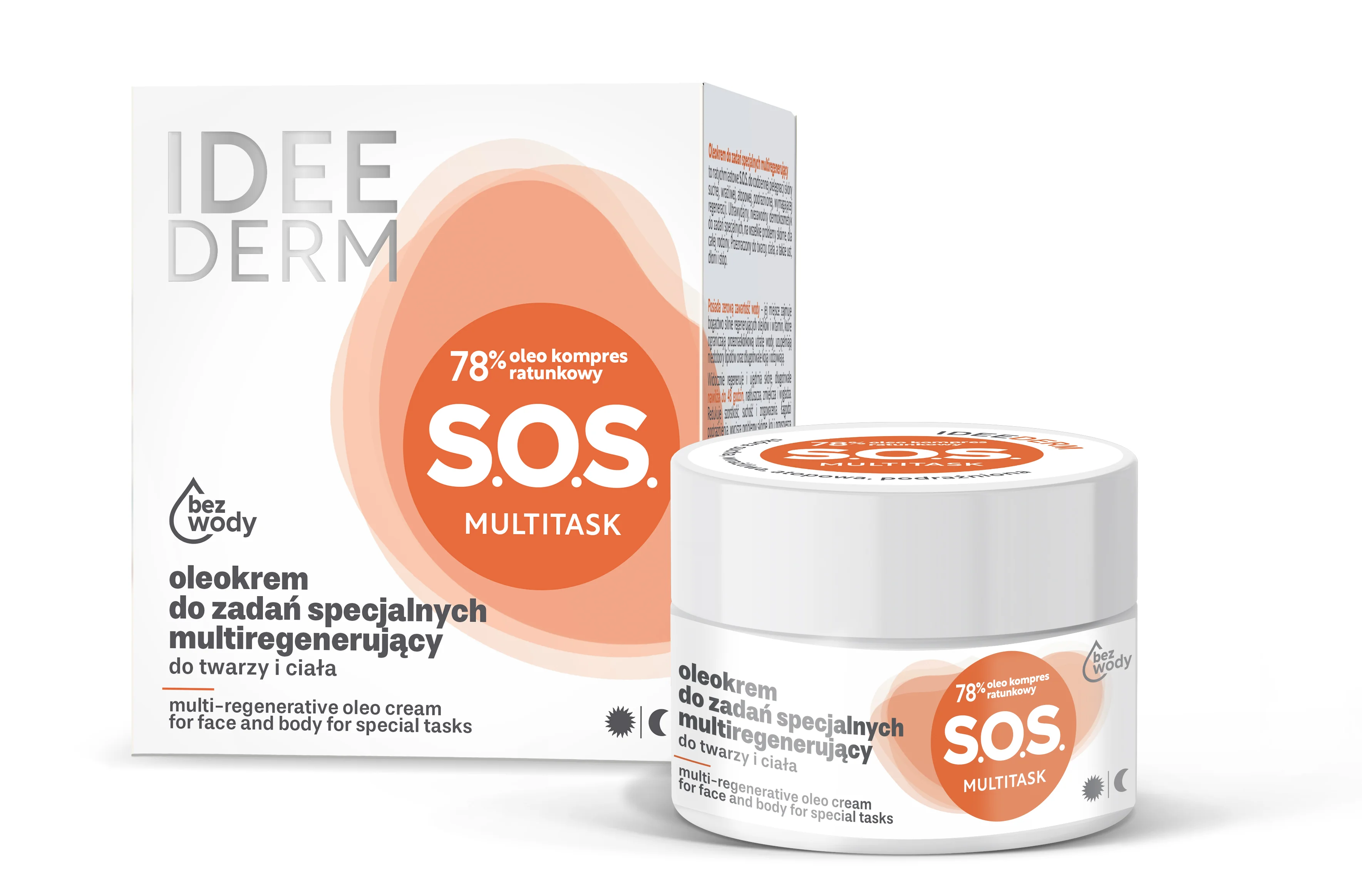 Idee Derm S.O.S. Multitask oleokrem multiregenerujący, 50 ml