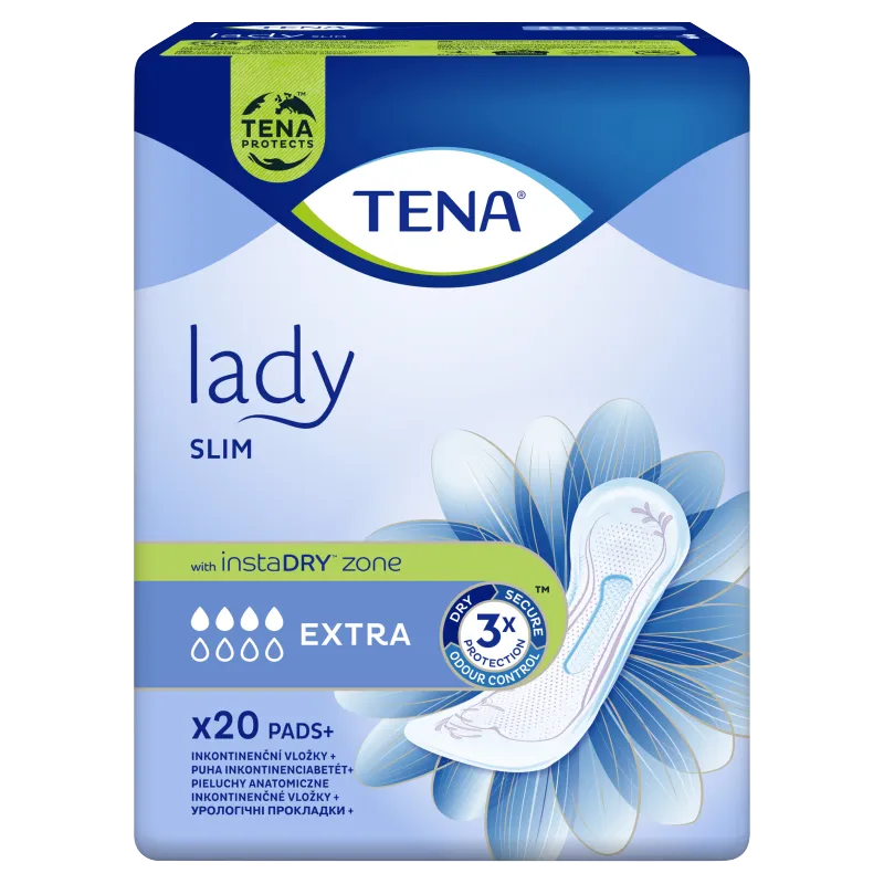 Tena Lady Slim Extra, wkładki chłonne, 20 sztuk